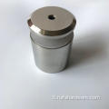 Bevelled glass point holder para sa shower door